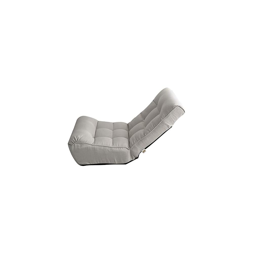 4-Position Adjustable Japanese Floor Recliner Sofa with Built-in Spring – Foldable Lazy Chair for Tatami, Balcony & Bedroom (118 chars)