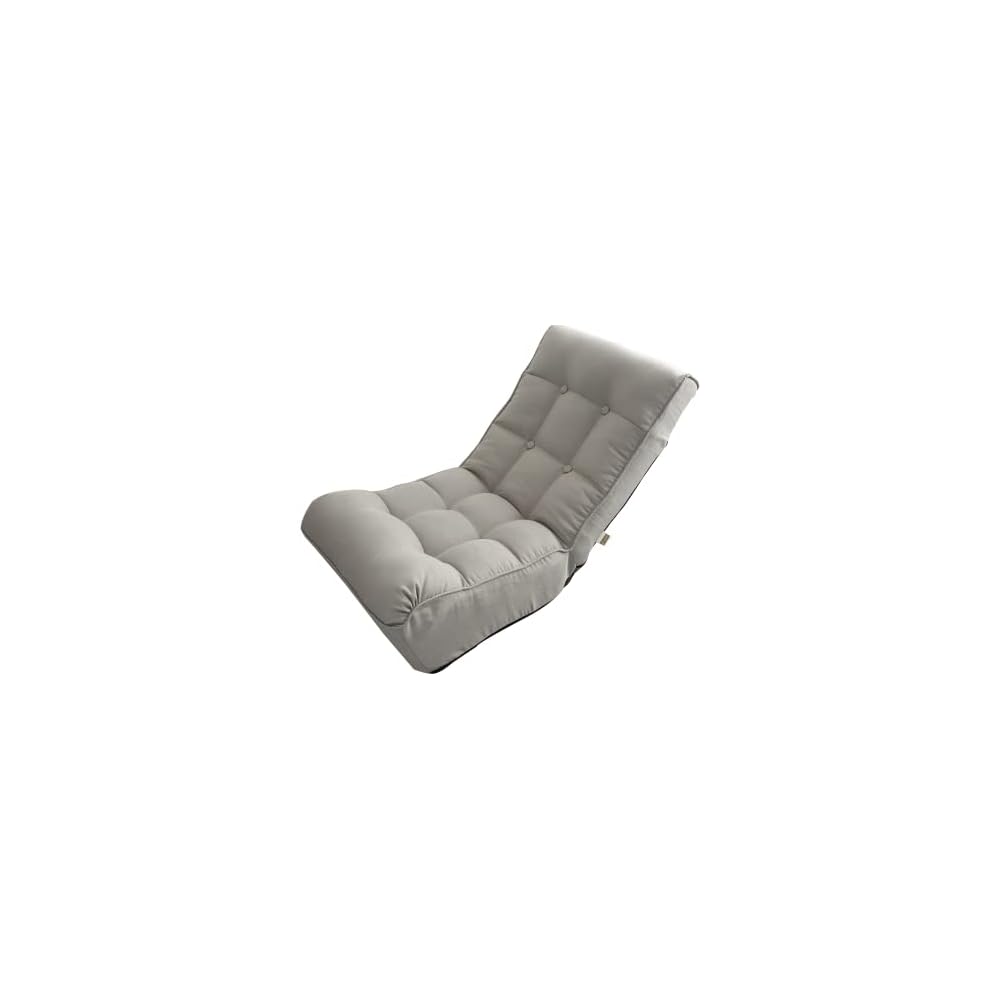 4-Position Adjustable Japanese Floor Recliner Sofa with Built-in Spring – Foldable Lazy Chair for Tatami, Balcony & Bedroom (118 chars)
