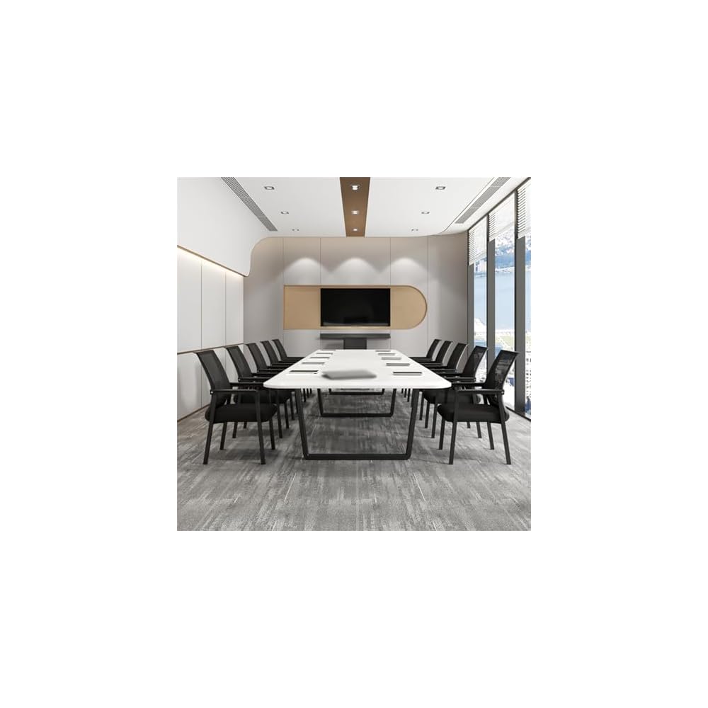 Mlaea Living Room Computer Chair, Home Office Desk Chair with Arm Support, Back Mesh Meeting Chair(Size:51 * 51 * 98CM,Color:D)