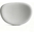 Replacement Seat & Back Cushion for Hans Wegner Style Three-Legged Shell Chair -White Hip Cushion