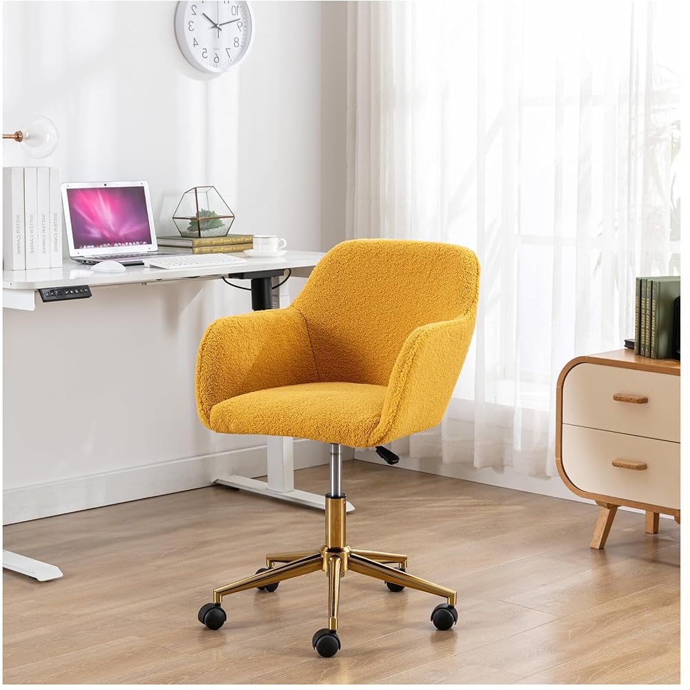 Desk Chair Comfy Simple Modern Home Office Desk Chairs Comfy Comfy Desk Study Chair for Home, Bedrooms, Office, Study, Student